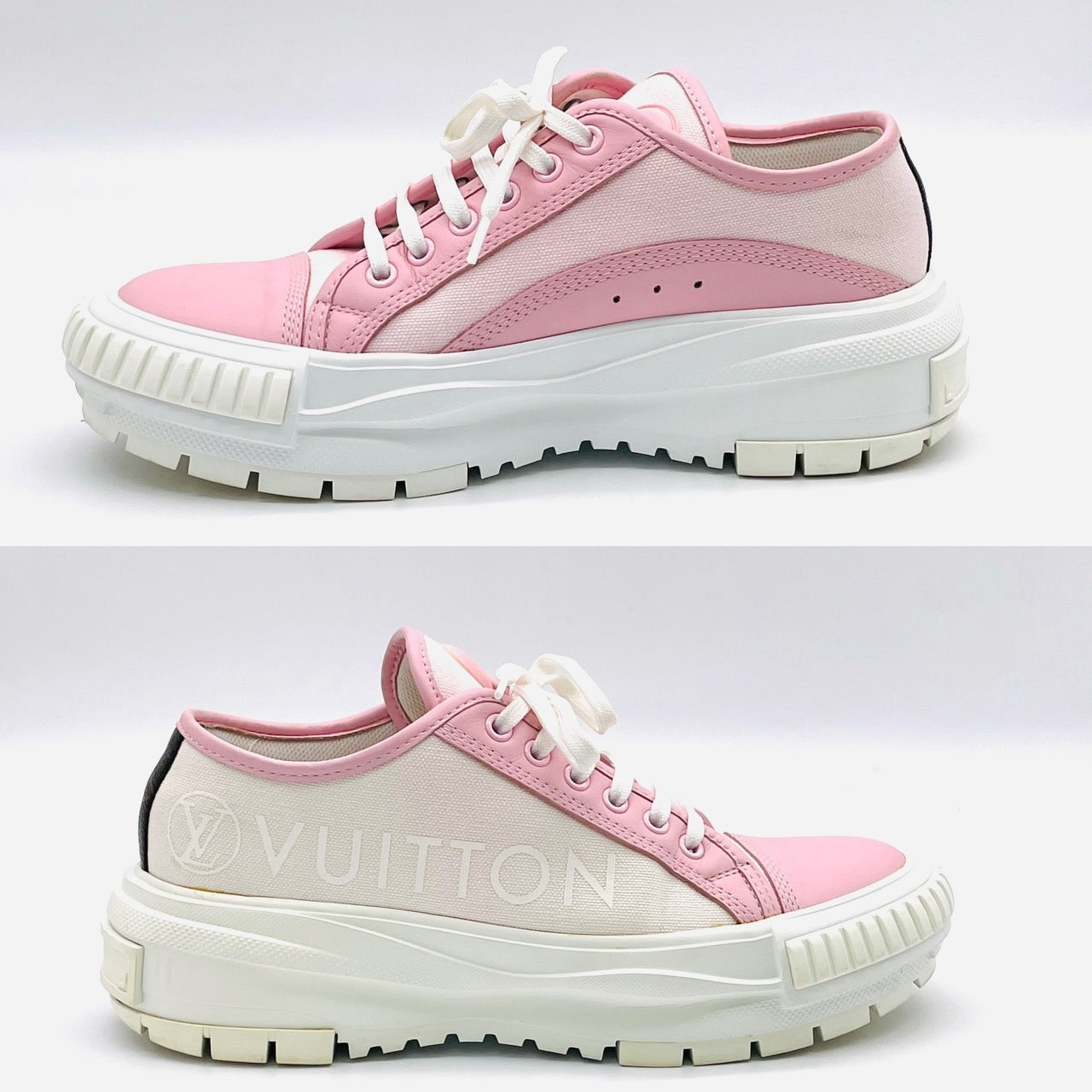 LOUIS VUITTON Squad Line Sneakers Pink