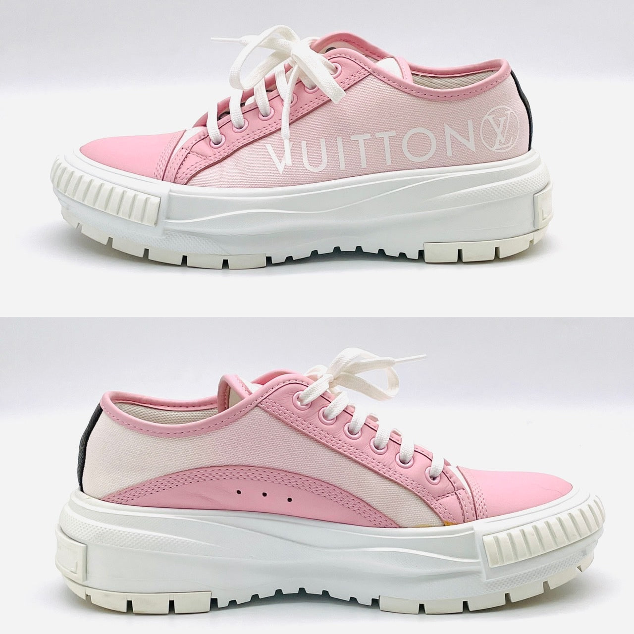 LOUIS VUITTON Squad Line Sneakers Pink