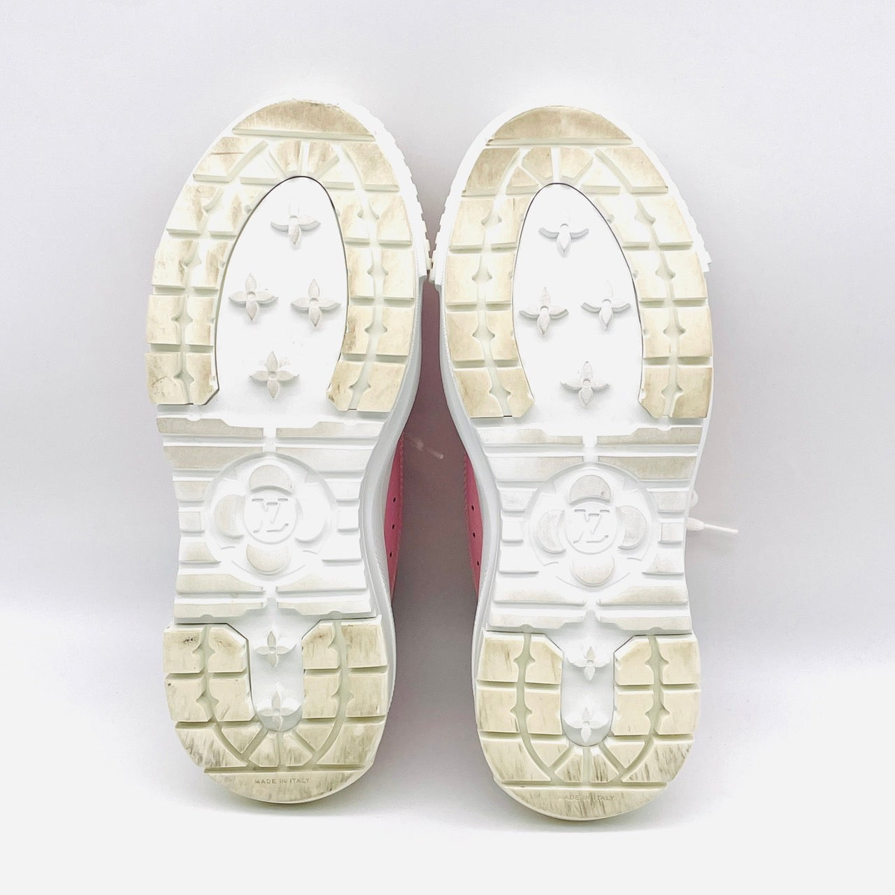 LOUIS VUITTON Squad Line Sneakers Pink
