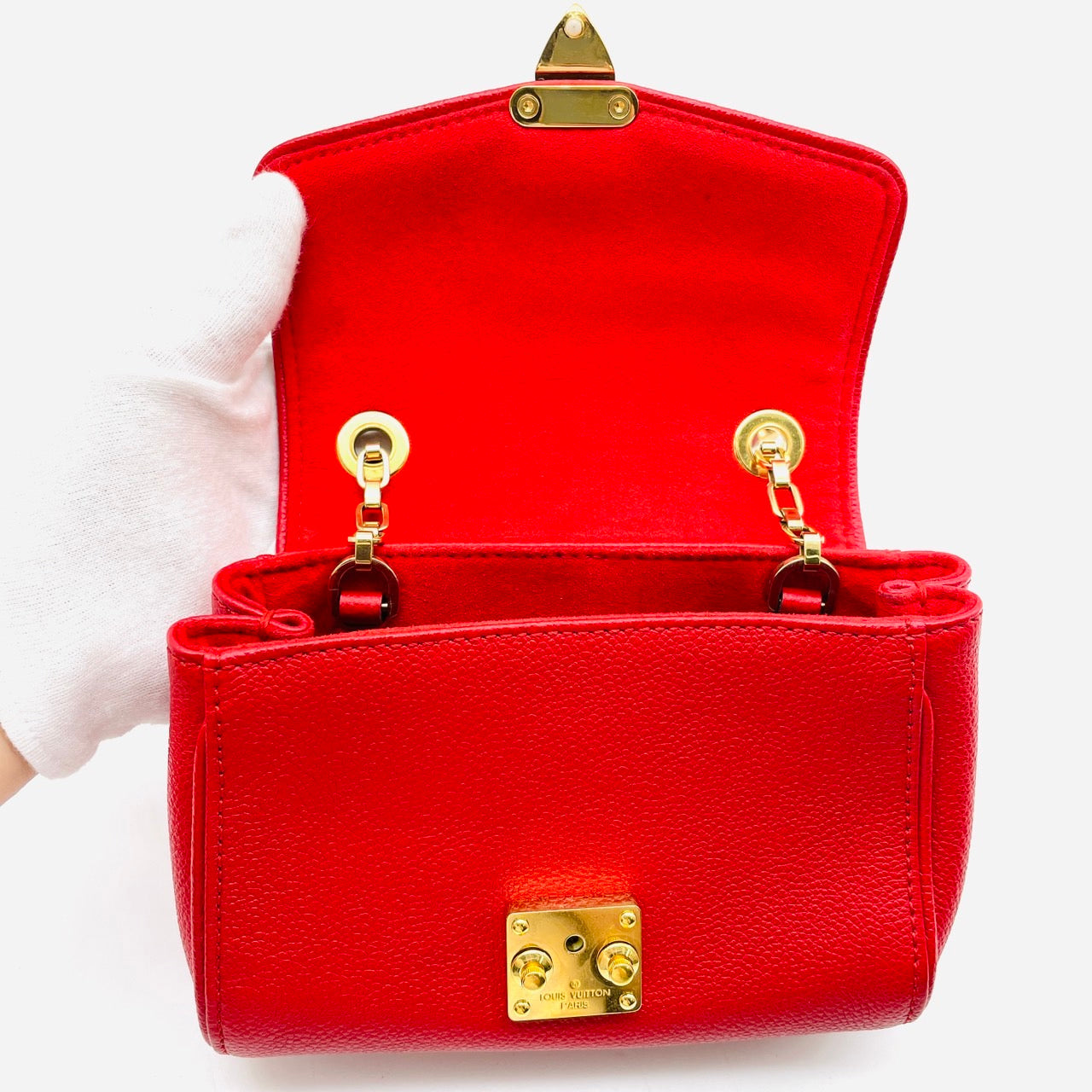 LOUIS VUITTON Empreinte Saint-Germain BB Cerise