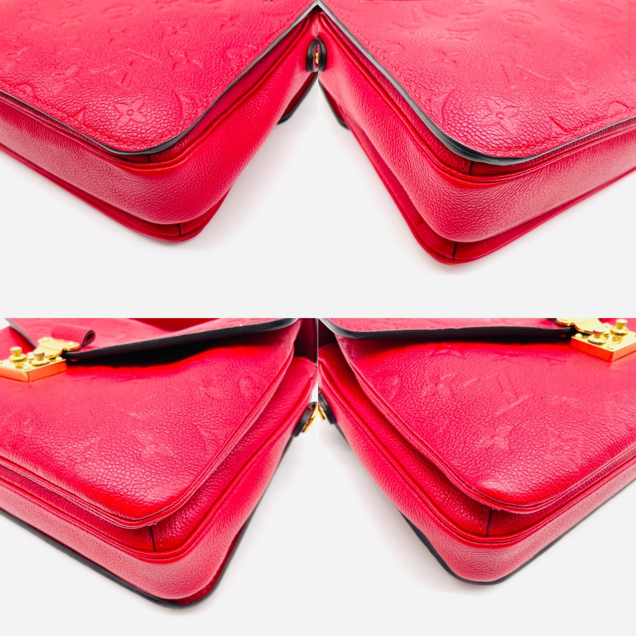 LOUIS VUITTON Empreinte Metis Monogram 2WAY Red