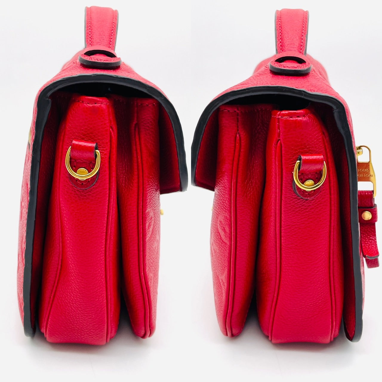 LOUIS VUITTON Empreinte Metis Monogram 2WAY Red