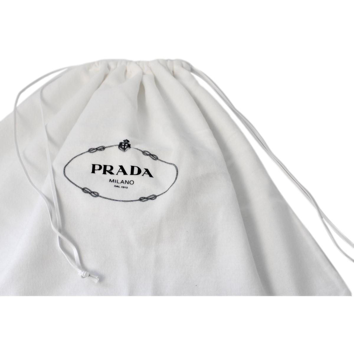 Prada Black Tessuto Nylon Calf Leather Trim Satchel Tote Bag 1BC060