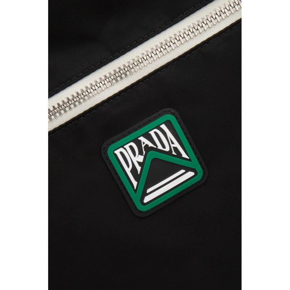 Prada Zaino Black Tessuto Nylon Drawstring Backpack 2VZ030