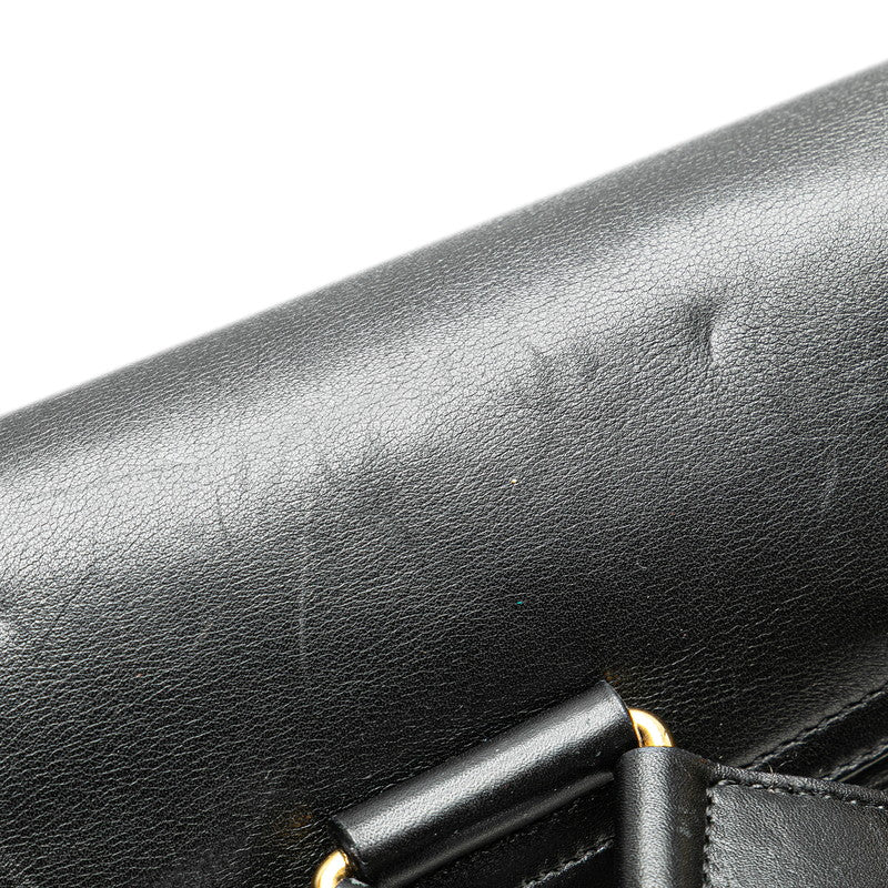Gucci Leather Bamboo Backpack 00320580016