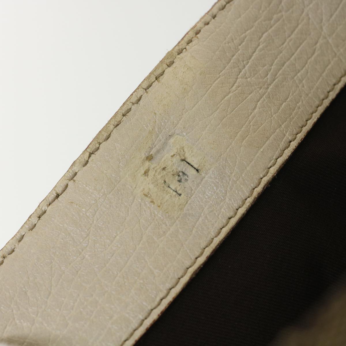 GUCCI GG Canvas Sherry Line Shoulder Bag Beige