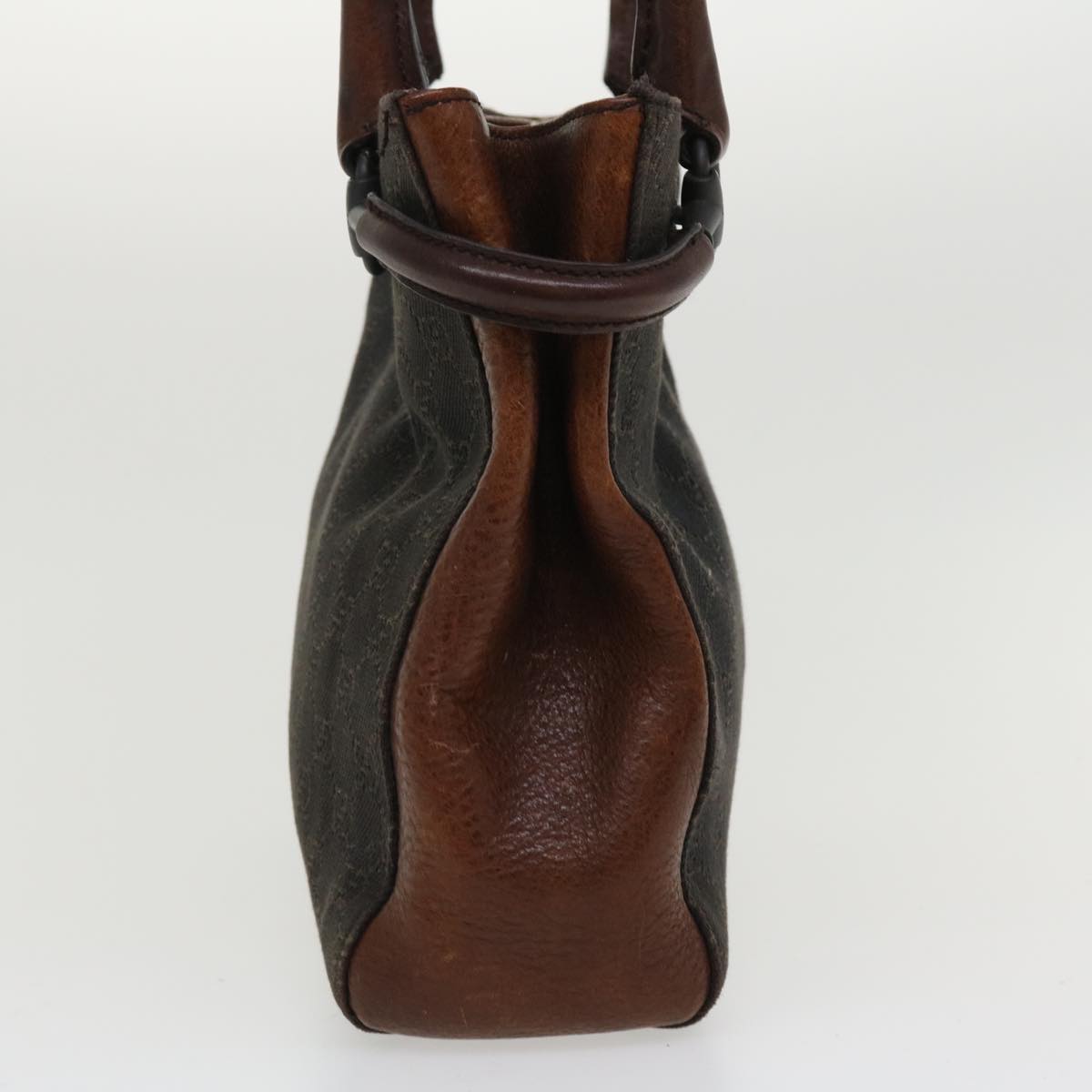 GUCCI GG Canvas Shoulder Bag Brown 101975 ti848