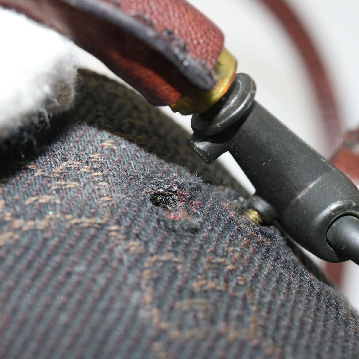 GUCCI GG Canvas Shoulder Bag Brown 101975 ti848