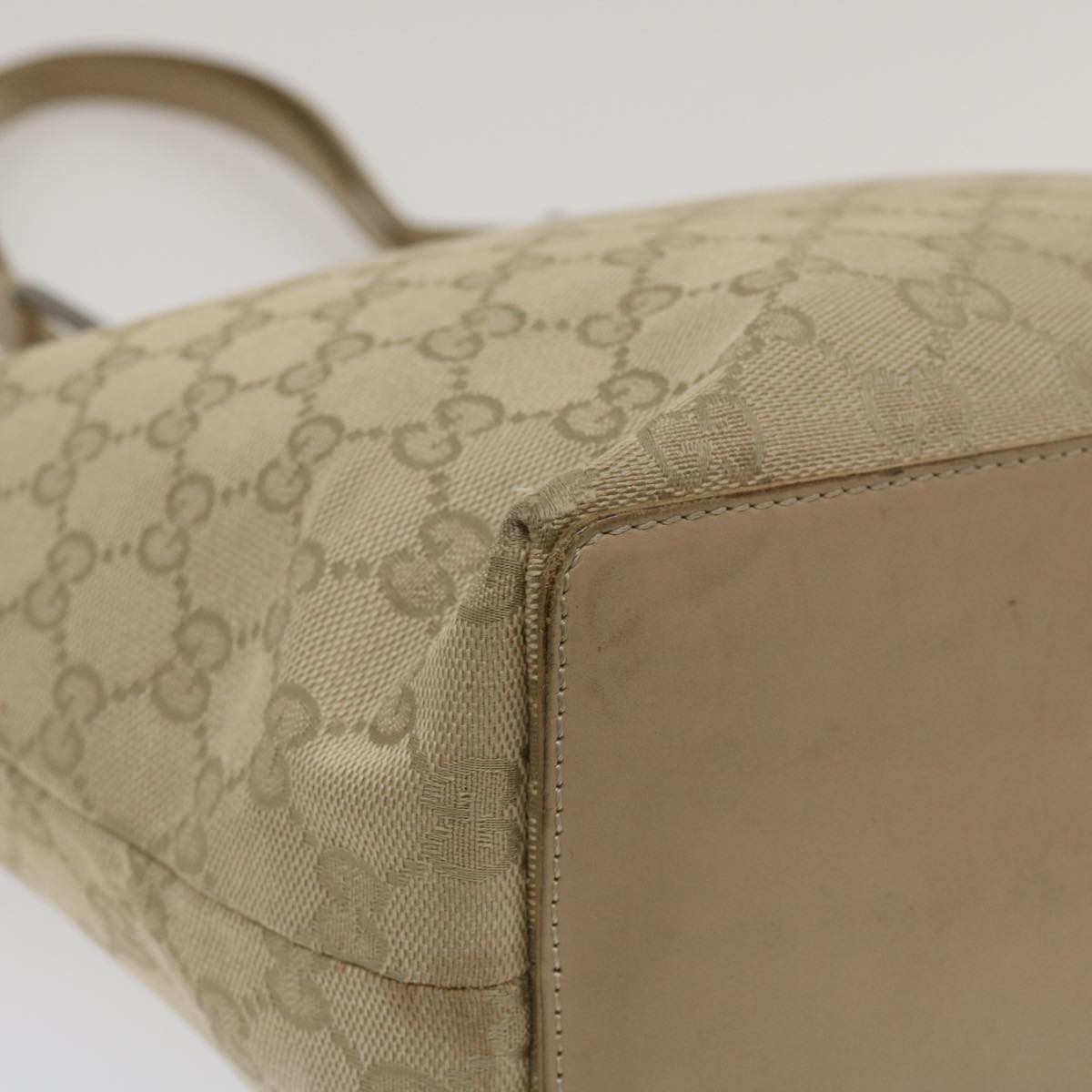 GUCCI GG Canvas Shoulder Bag Beige 31243 tp623