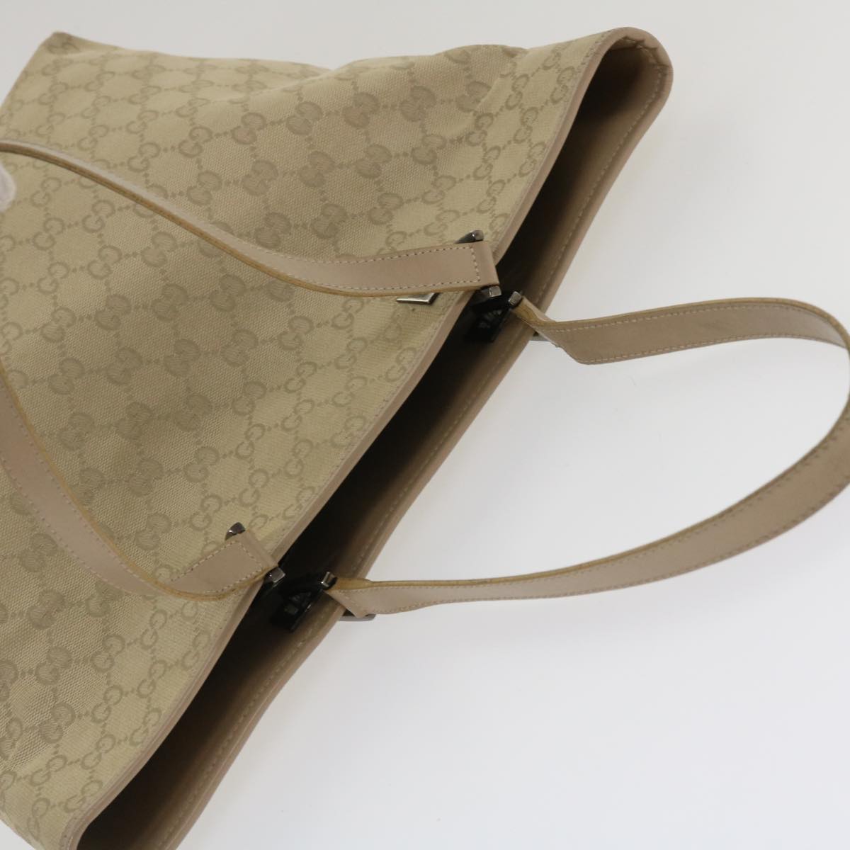 GUCCI GG Canvas Shoulder Bag Beige 31243 tp623