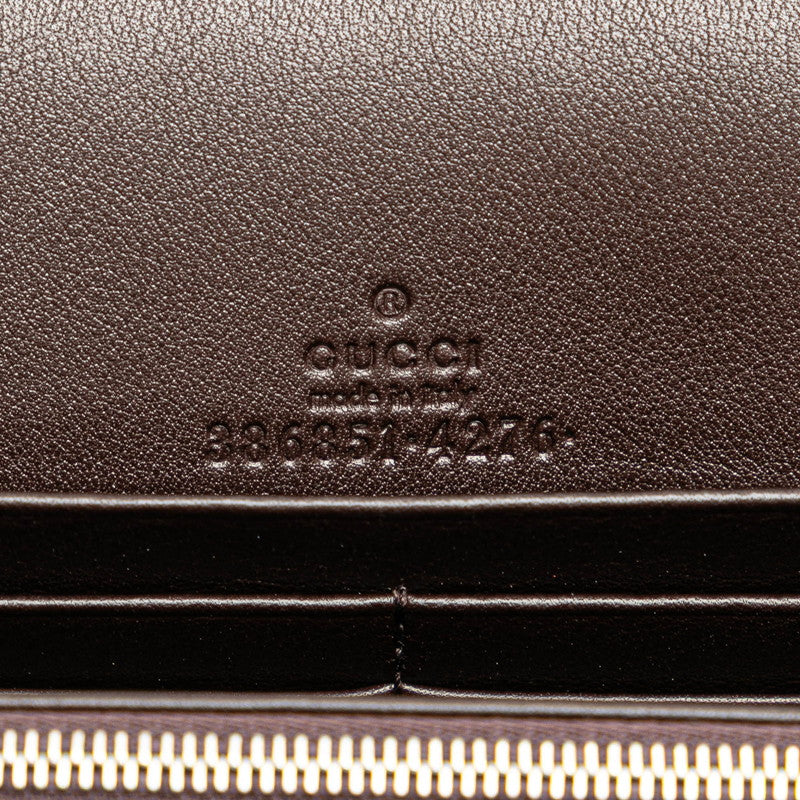 Gucci Microguccissima Leather Clutch Bag 386851