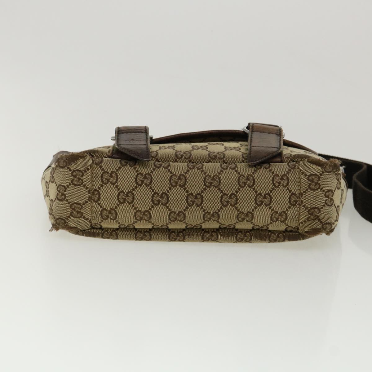 GUCCI GG Canvas Sherry Line Shoulder Bag 2Set Pink Beige