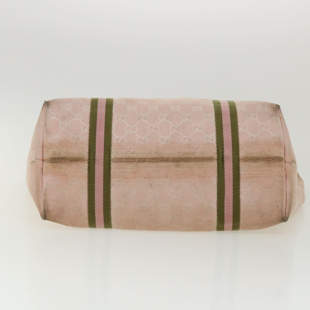 GUCCI GG Canvas Sherry Line Shoulder Bag 2Set Pink Beige