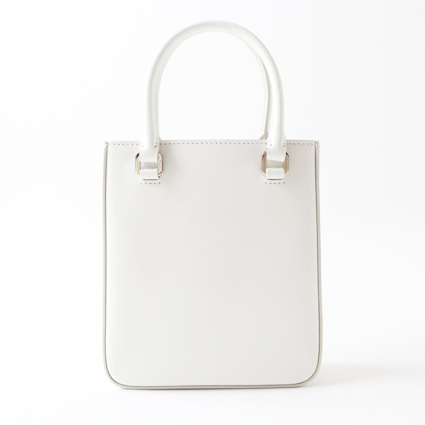PRADA Shoulder Bag 1BA331 leather BIANCO Small Brushed Leather