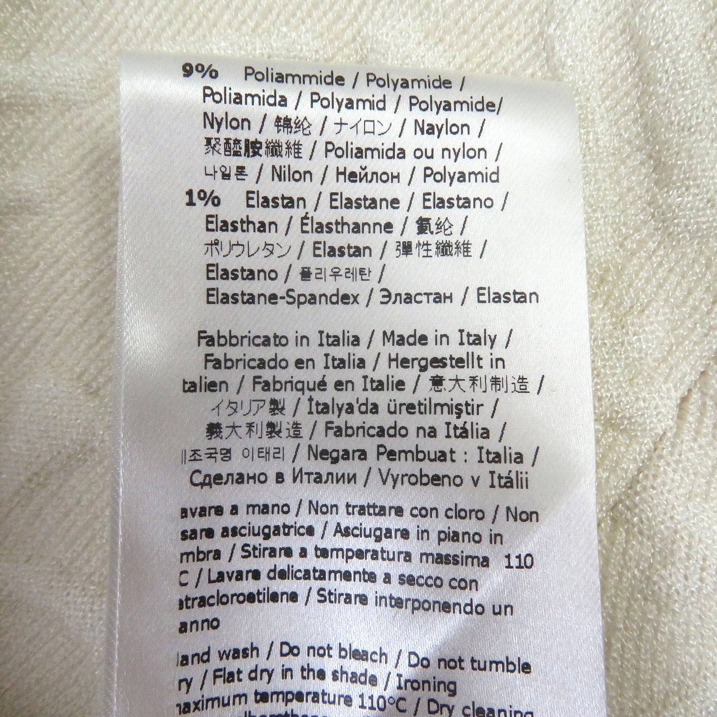 FENDI one piece Rayon Ivory 36