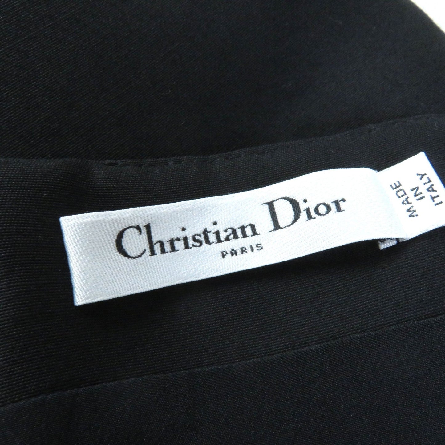 Christian Dior dress 251R35A1212 wool black 40
