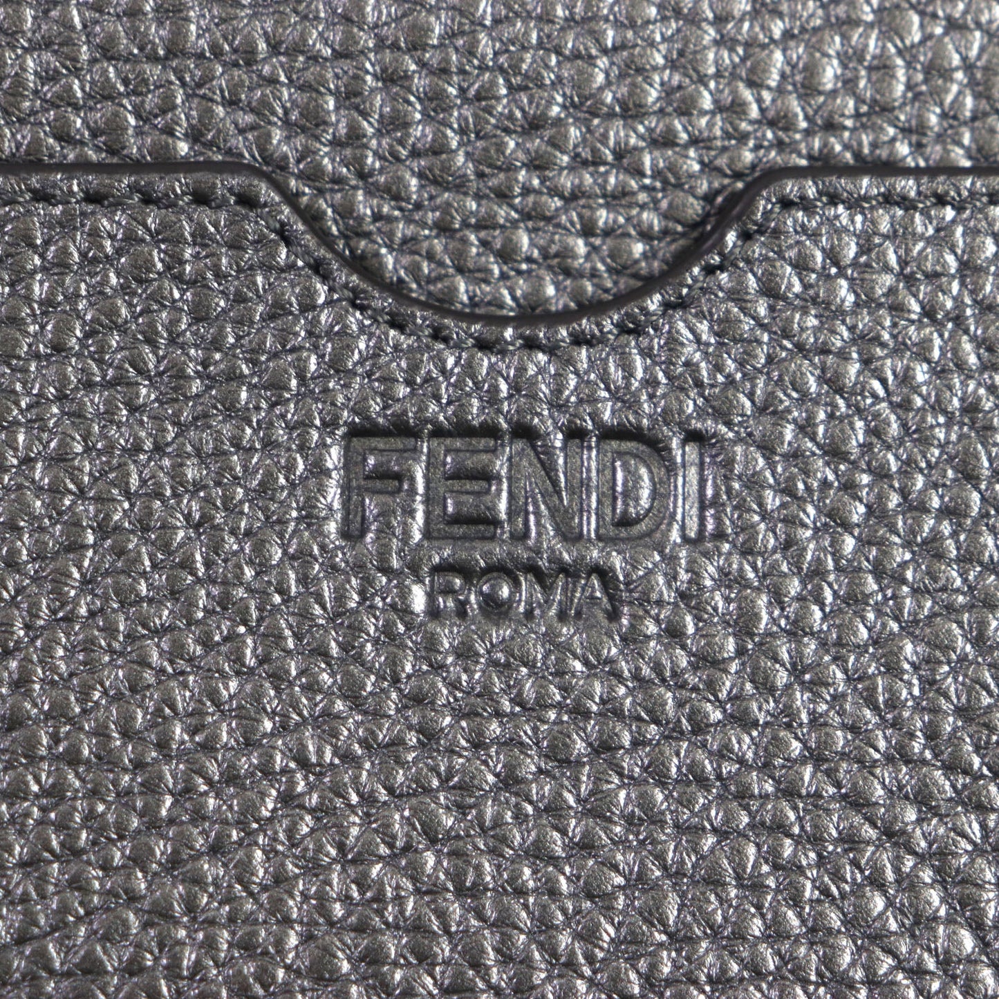 FENDI Shoulder Bag 7M0344 Main: Leather Graphite, GRAPHITE/RUBLS Mini camera bag mens Used