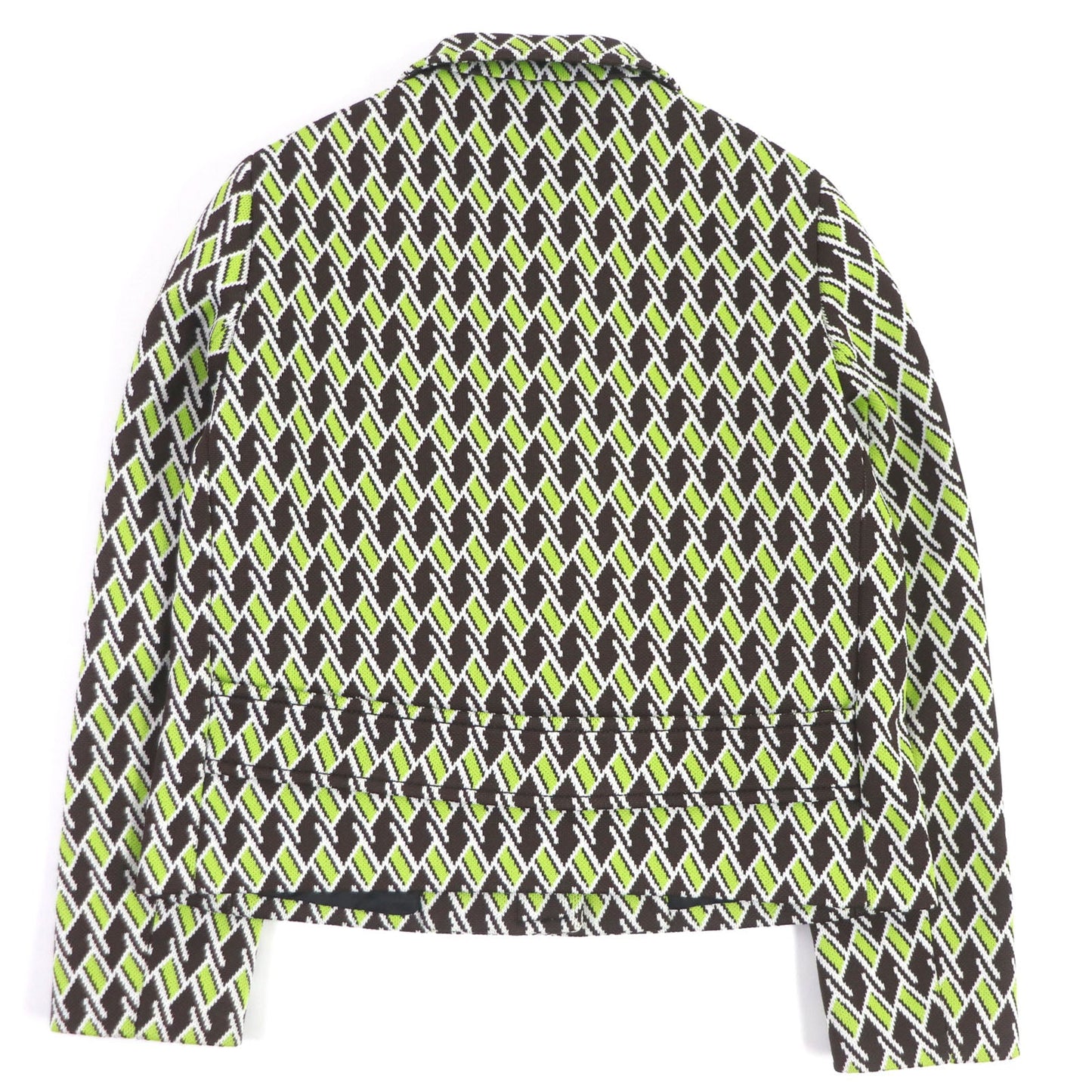 PRADA setup P567GI/P282BH polyester Green Brown type 38