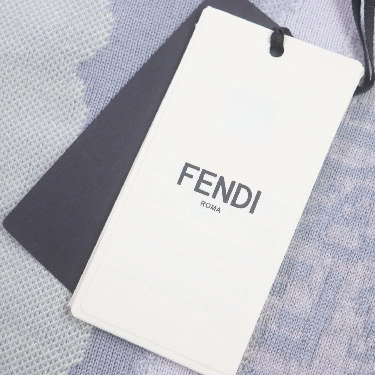 FENDI knit FZX039 cotton Yellow multicolor 46