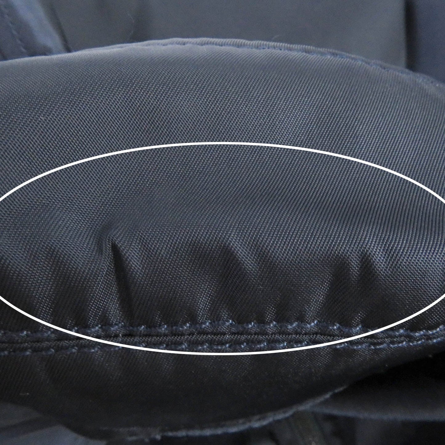 PRADA Blouson DNA404 Outer: 100% polyamide (nylon), Lining: 100% rayon Navy mens 46 Used