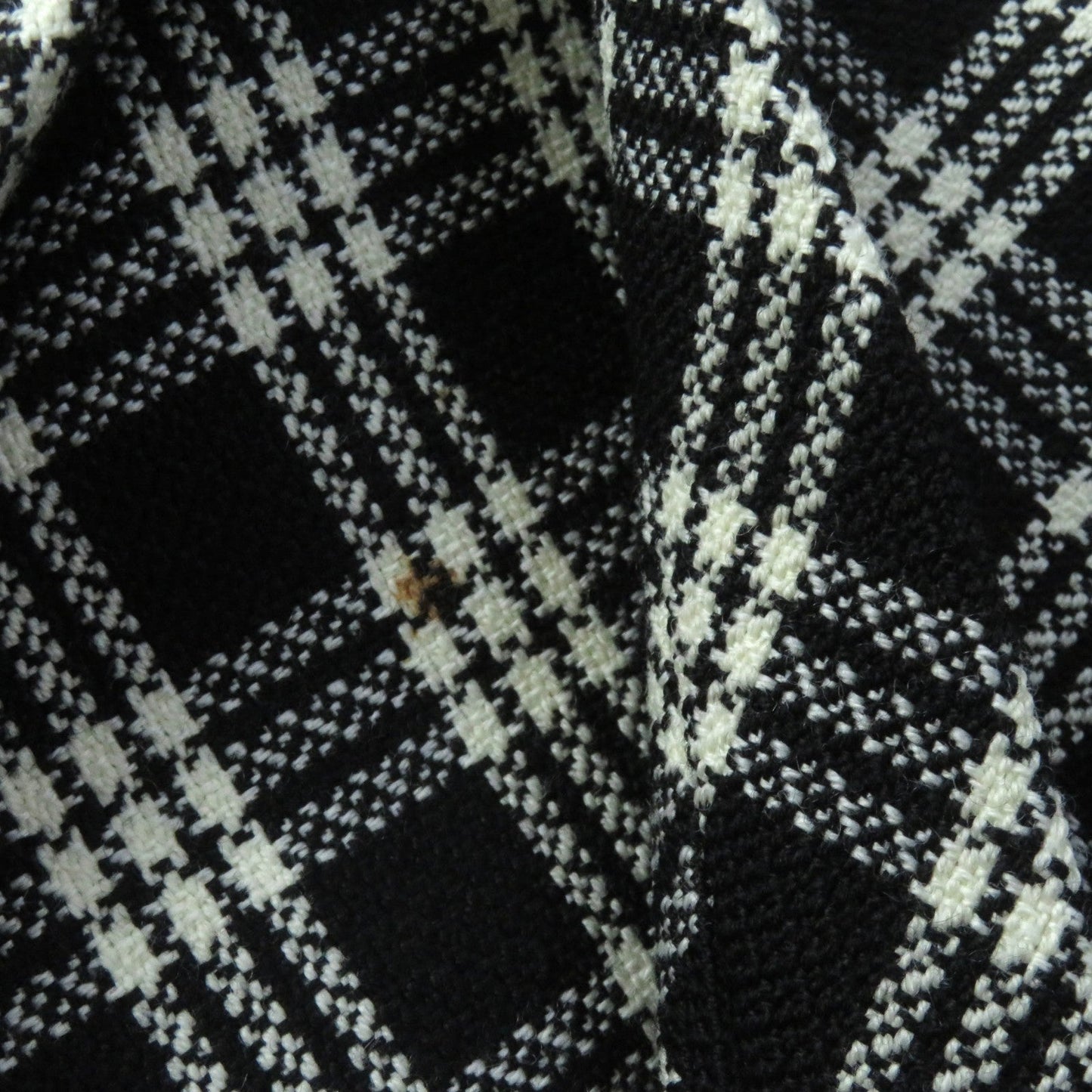Christian Dior skirt 251J80A1244 wool Black White 42