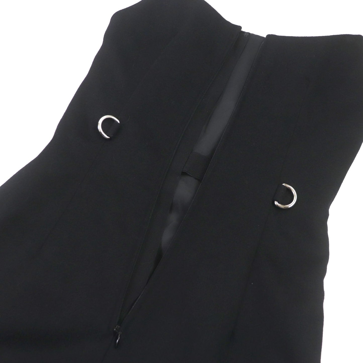PRADA dress Virgin wool black 38