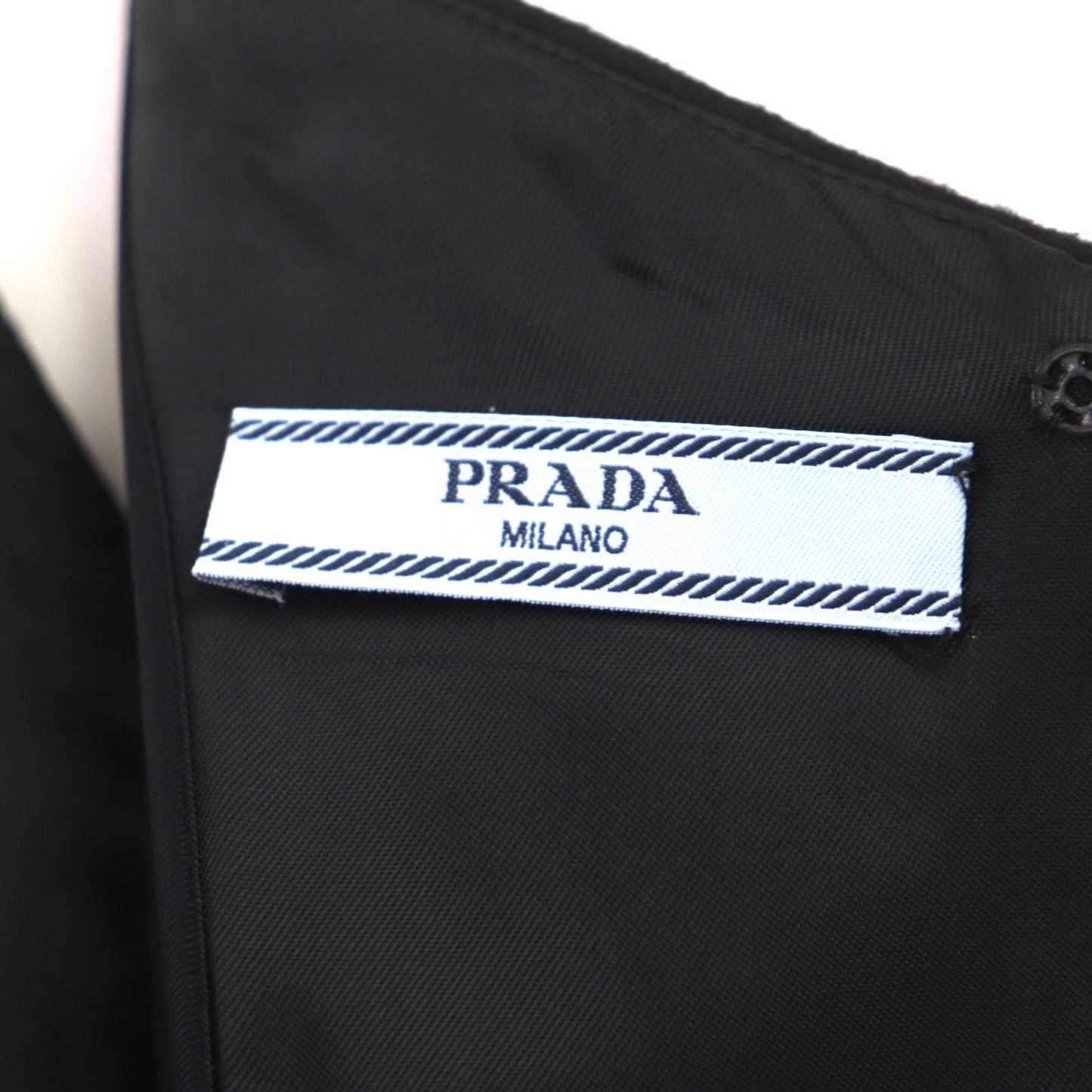 PRADA dress Virgin wool black 38