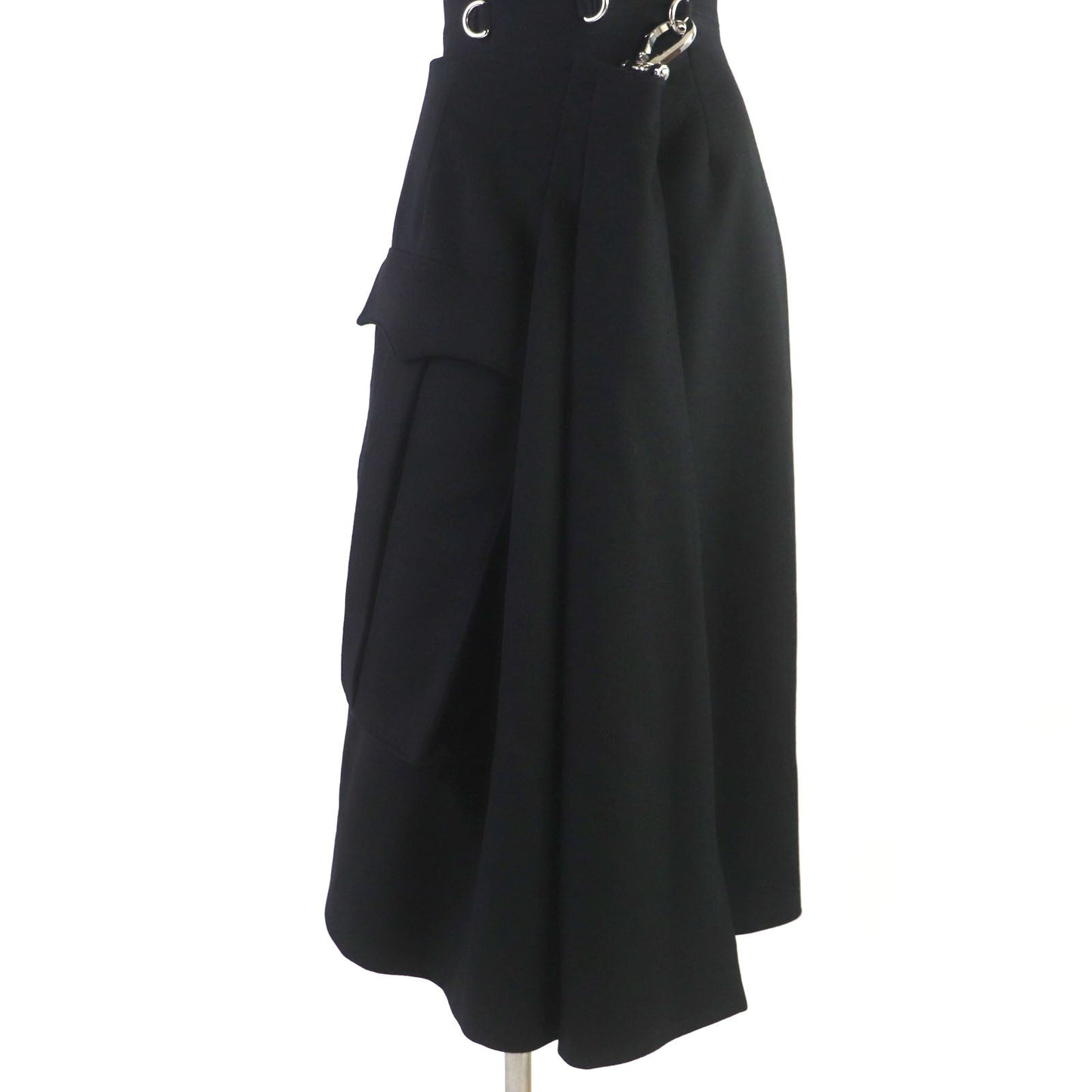 PRADA dress Virgin wool black 38