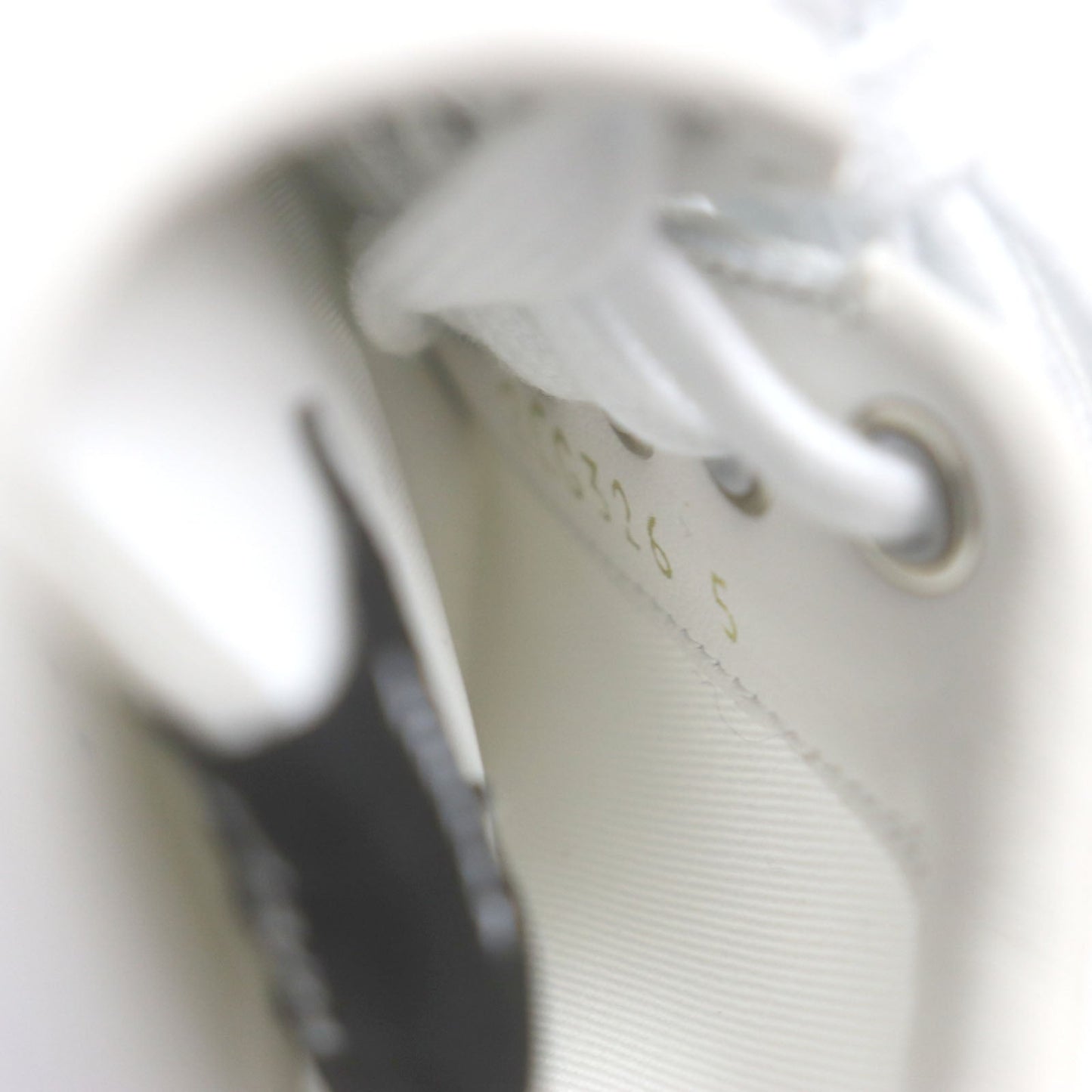 PRADA Low cut sneakers 2EG326 Nylon Leather white 5