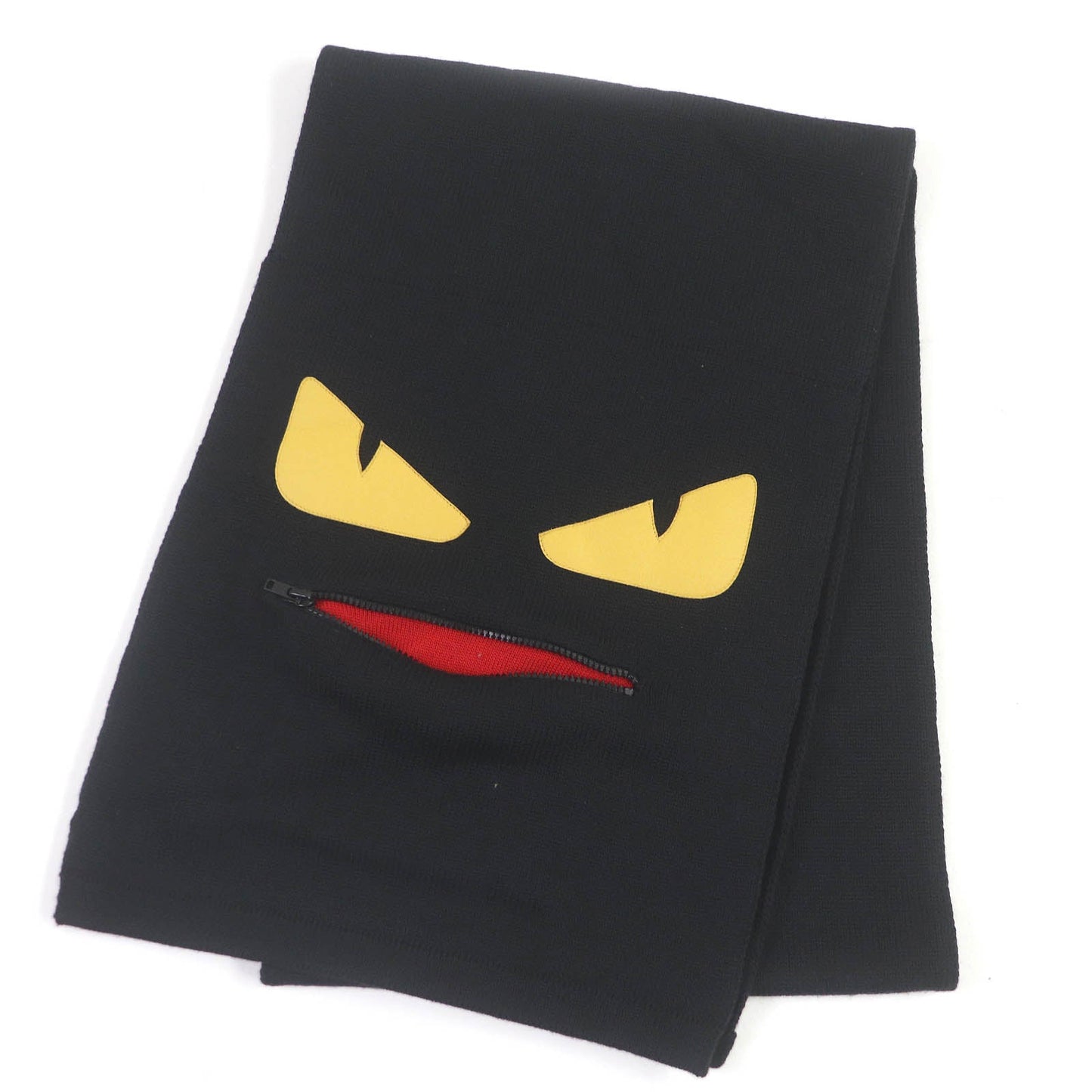 FENDI Scarf FXS124 wool black