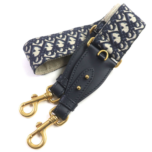 Christian Dior Shoulder strap S8558CTZQ canvas Fabric Navy