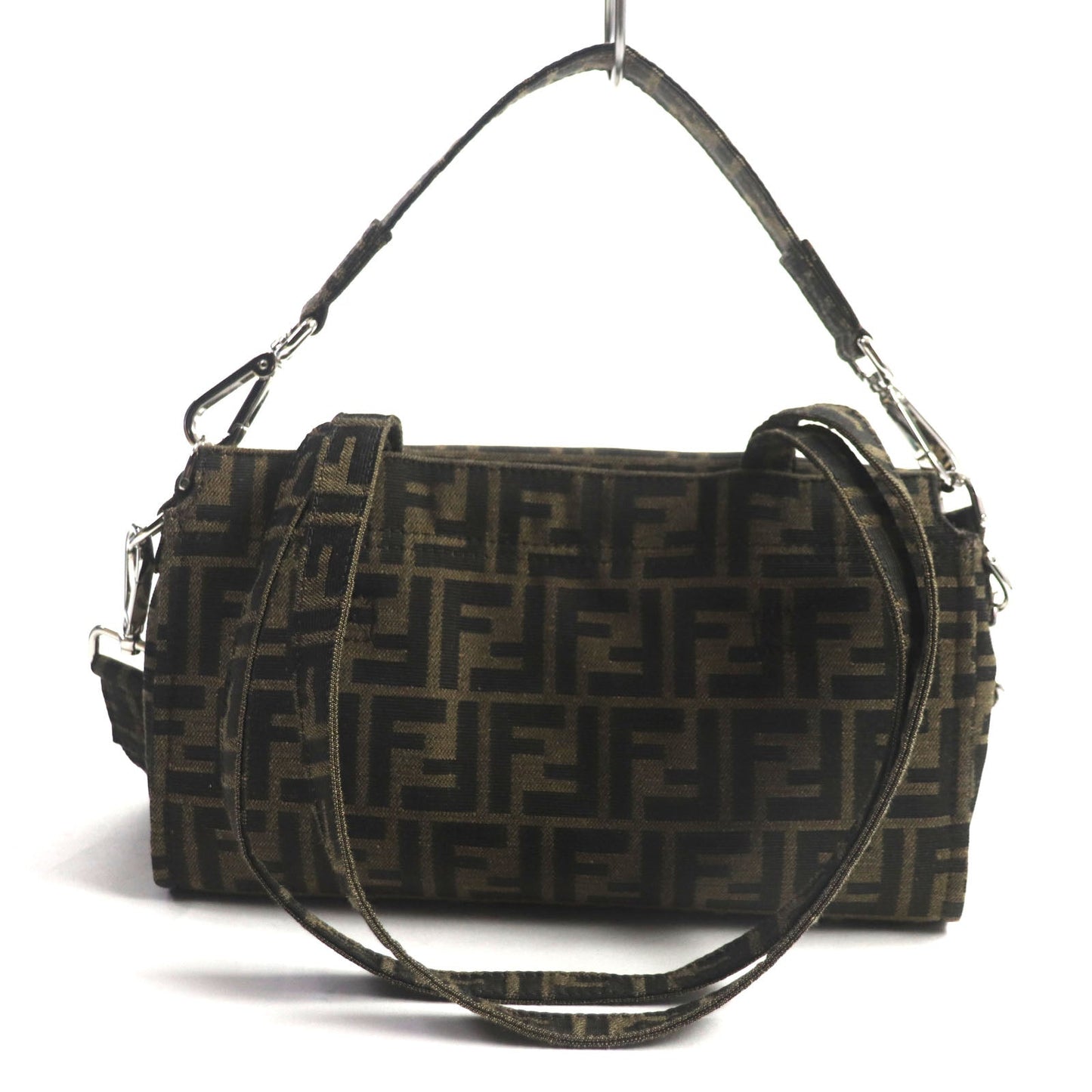 FENDI Shoulder Bag 8BH418 canvas Brown