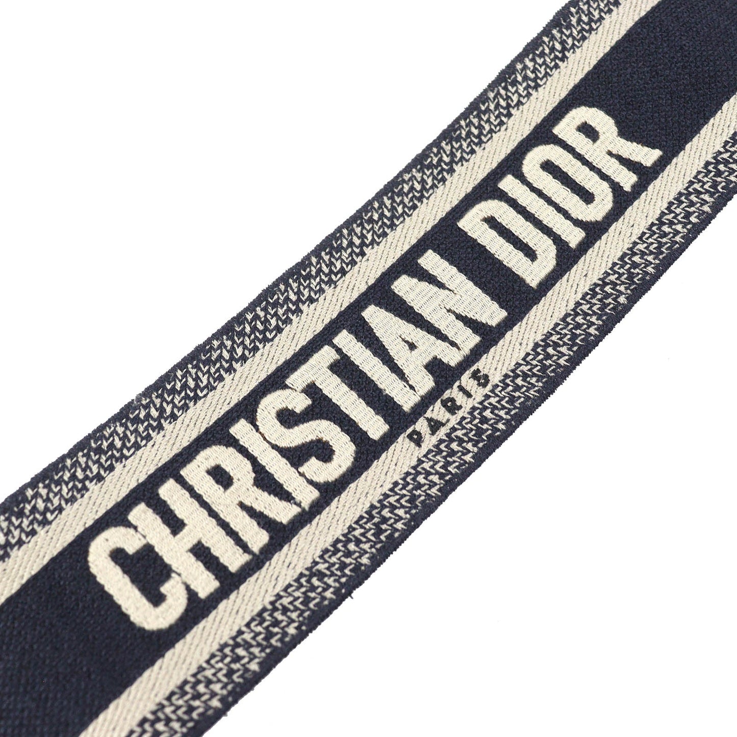 Christian Dior Shoulder strap canvas Beige navy