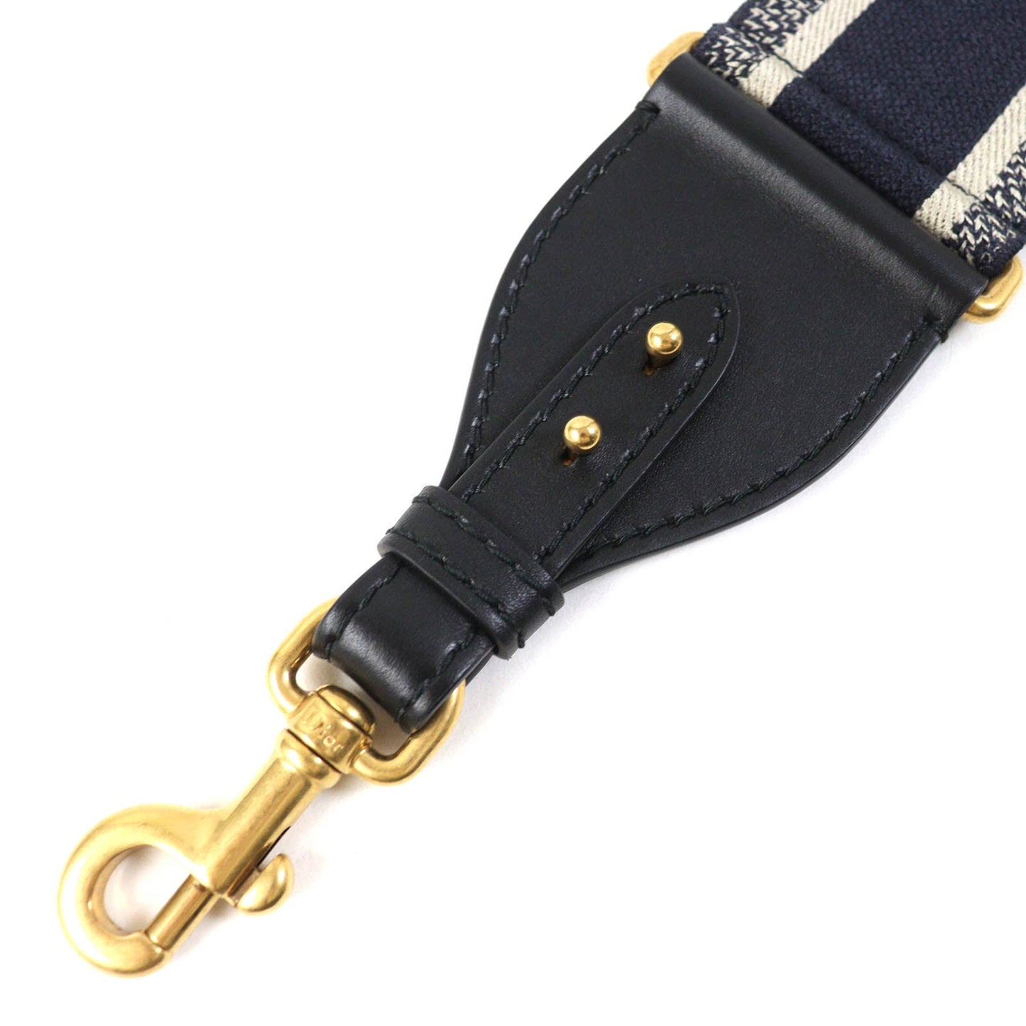 Christian Dior Shoulder strap canvas Beige navy