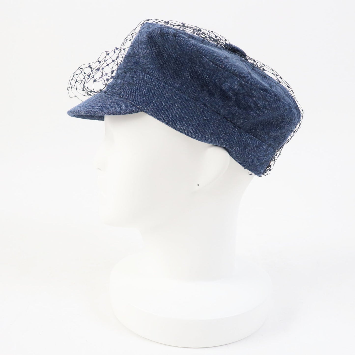 Christian Dior Casquette 86ATY920G132 cotton Indigo blue ARTY 56
