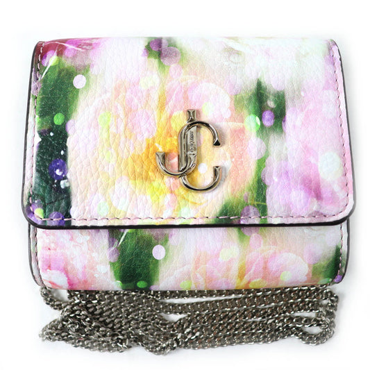 Jimmy Choo JC Micro Clutch Bag Floral 2WAY