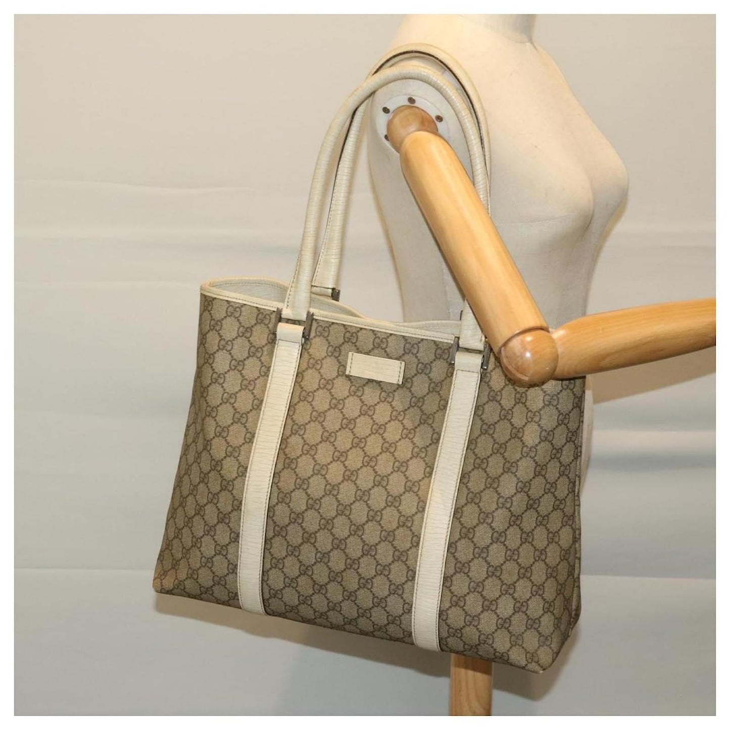 Gucci GG Monogram Canvas Tote Bag