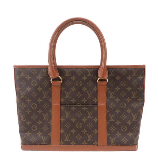 Louis Vuitton Monogram Weekend PM Shoulder Bag Brown M42425