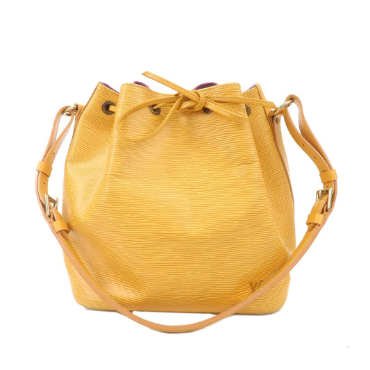 Louis Vuitton Epi Petit Noe Shoulder Bag Tassili Yellow M44109