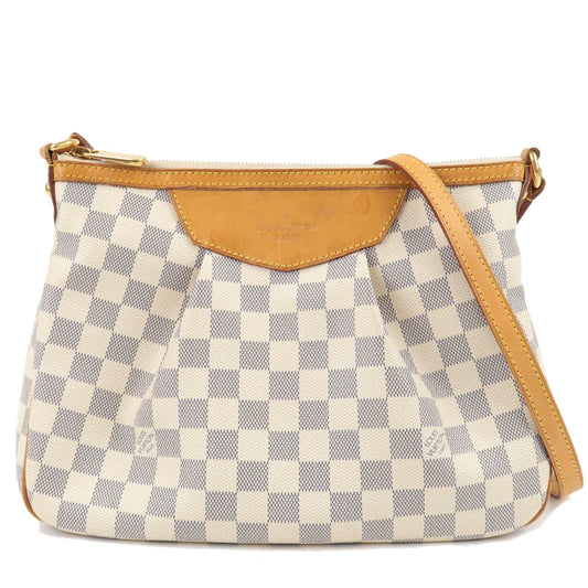 Louis Vuitton Damier Azur Siracusa PM Shoulder Bag N41113