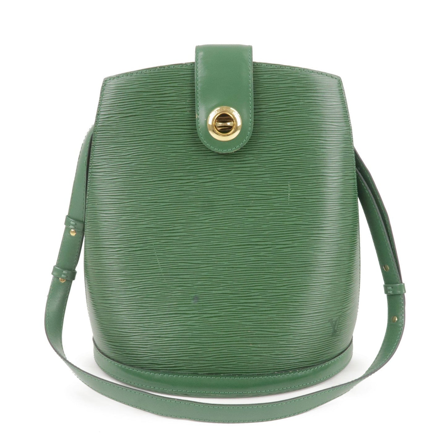 Louis Vuitton Epi Cluny Shoulder Bag Borneo Green M52254