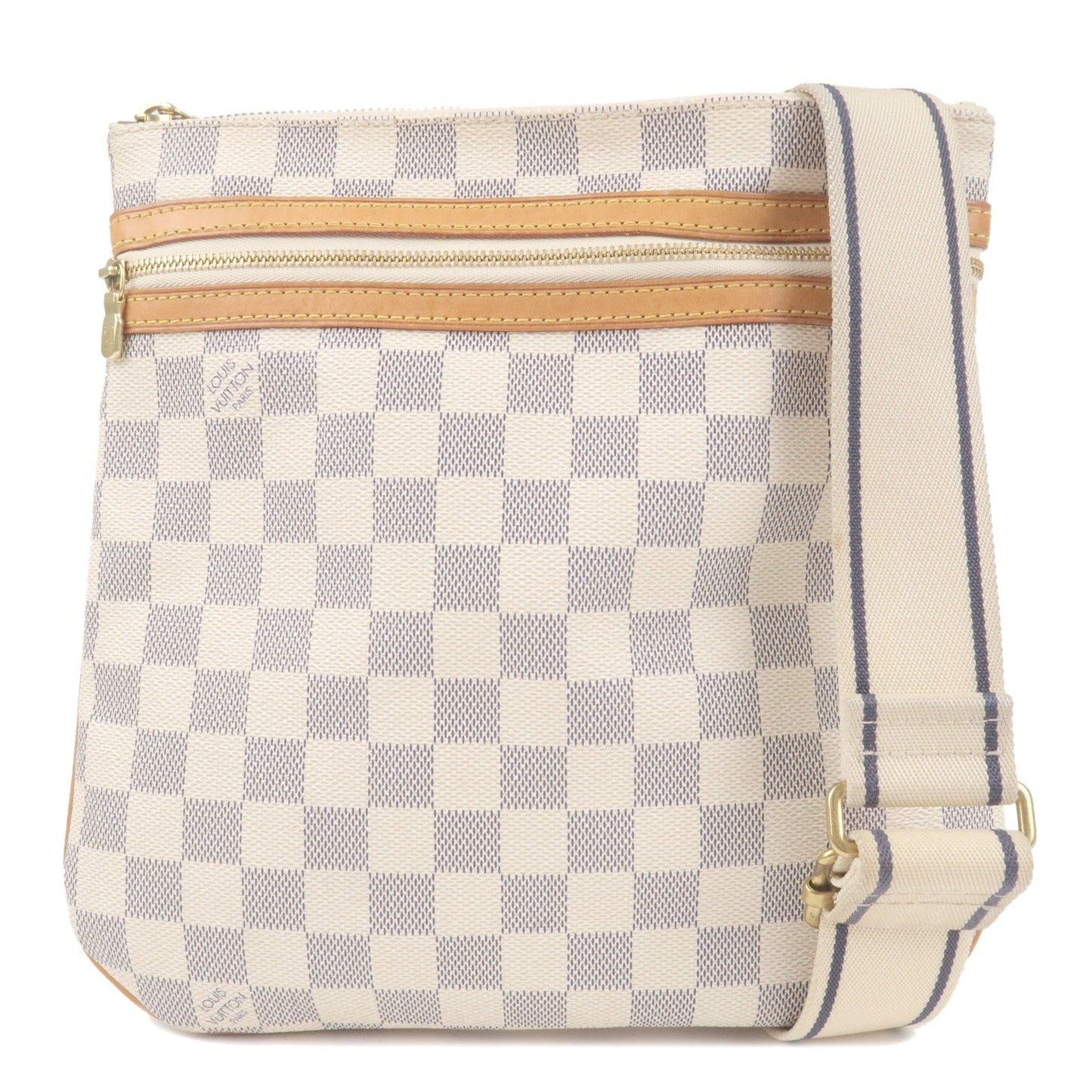 Louis Vuitton Damier Azur Pochette Bosphore Shoulder Bag M51112