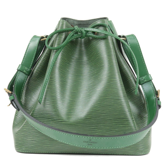 Louis Vuitton Epi Petit Noe Leather Shoulder Bag Green M44104