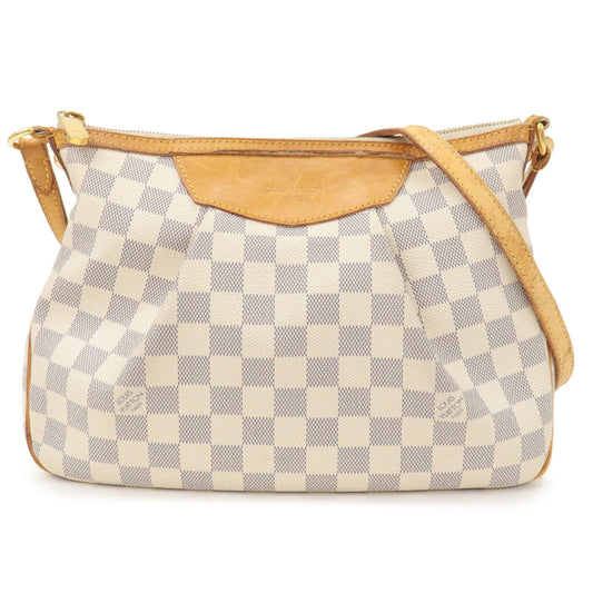 Louis Vuitton Damier Azur Siracusa PM Shoulder Bag N41113