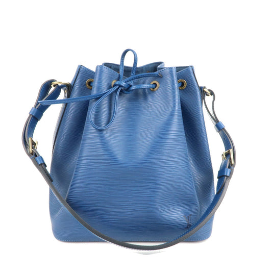 Louis Vuitton Epi Petit Noe Shoulder Bag Toledo Blue M44105