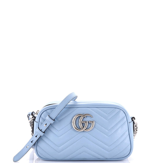 GG Marmont Shoulder Bag Matelasse Leather Small