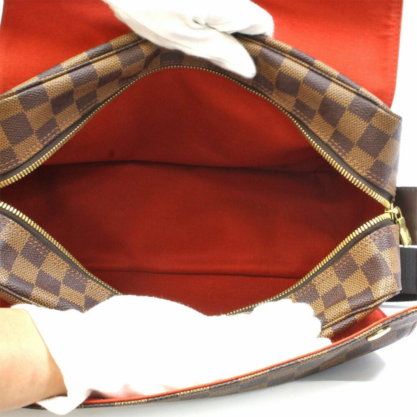 Louis Vuitton Naviglio  Canvas Shoulder Bag ()