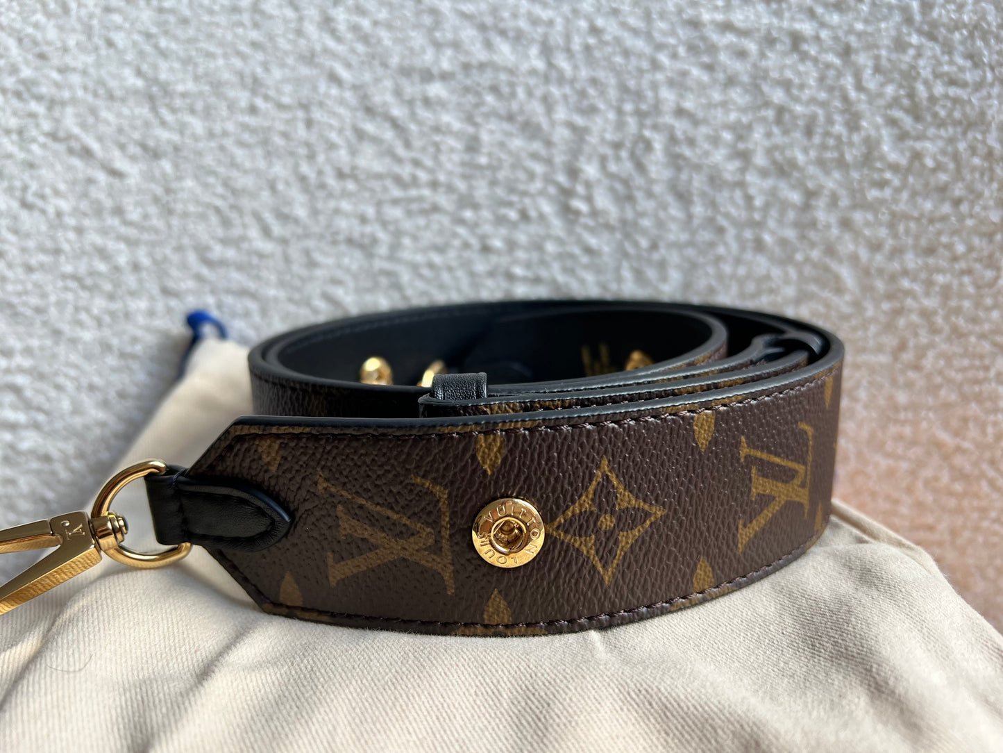 Louis Vuitton Bandouliere Monogram Leather Shoulder Strap (RRP £485)