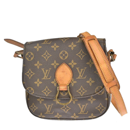 Louis Vuitton Saint Cloud  Canvas Shoulder Bag ()