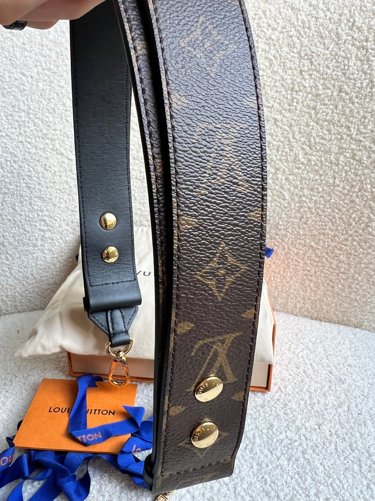 Louis Vuitton Bandouliere Monogram Leather Shoulder Strap (RRP £485)